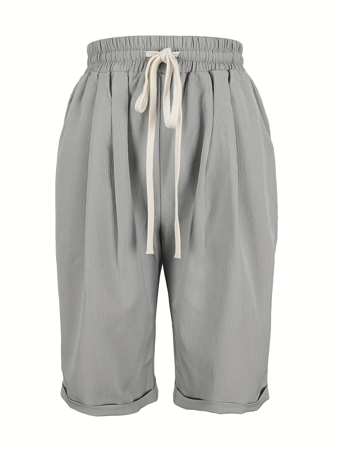 Anais | Relaxed Capri Pants with Drawstring Waist