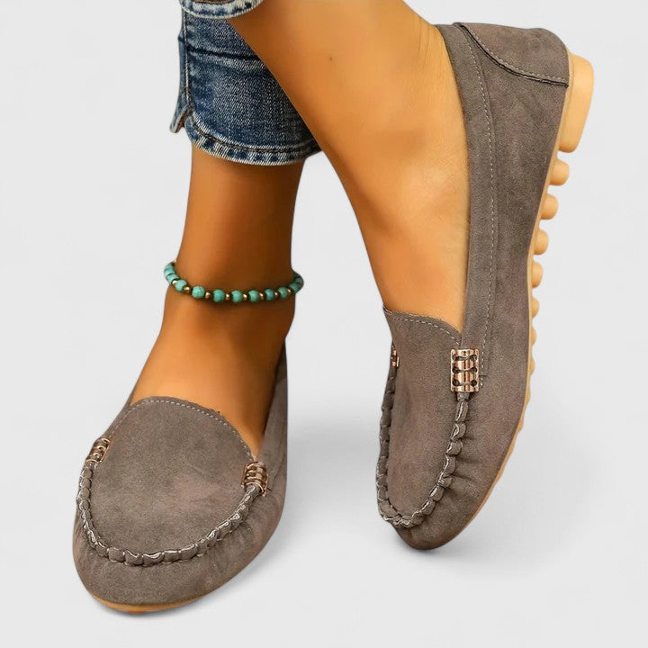 Karlene Metal Loafers