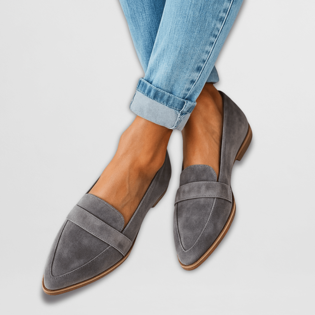 Aveline Suede Loafers