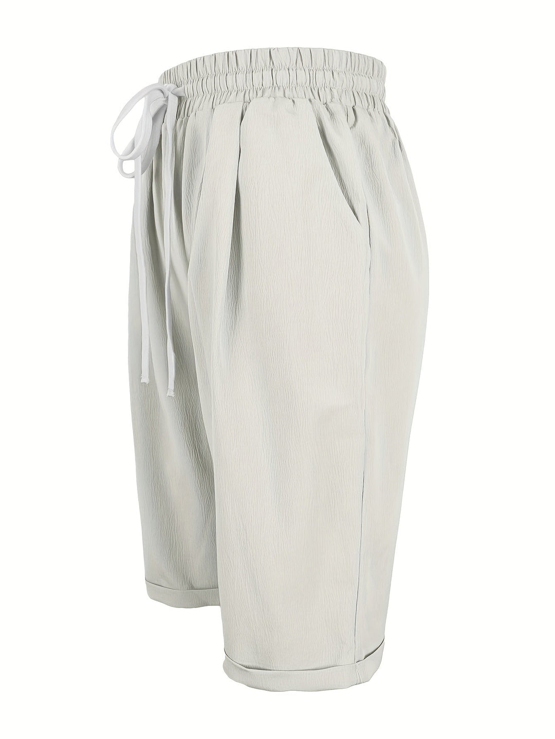 Anais | Relaxed Capri Pants with Drawstring Waist