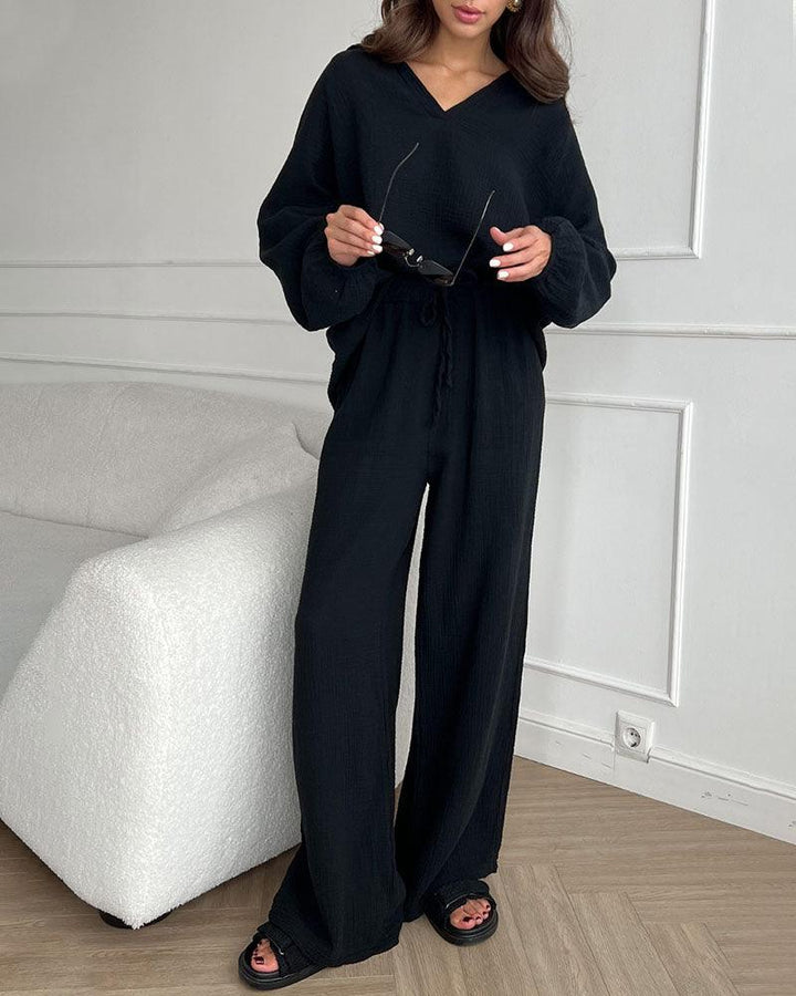 Maeve Autumn Wide Leg Pants