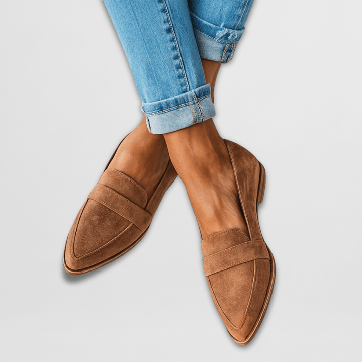 Aveline Suede Loafers