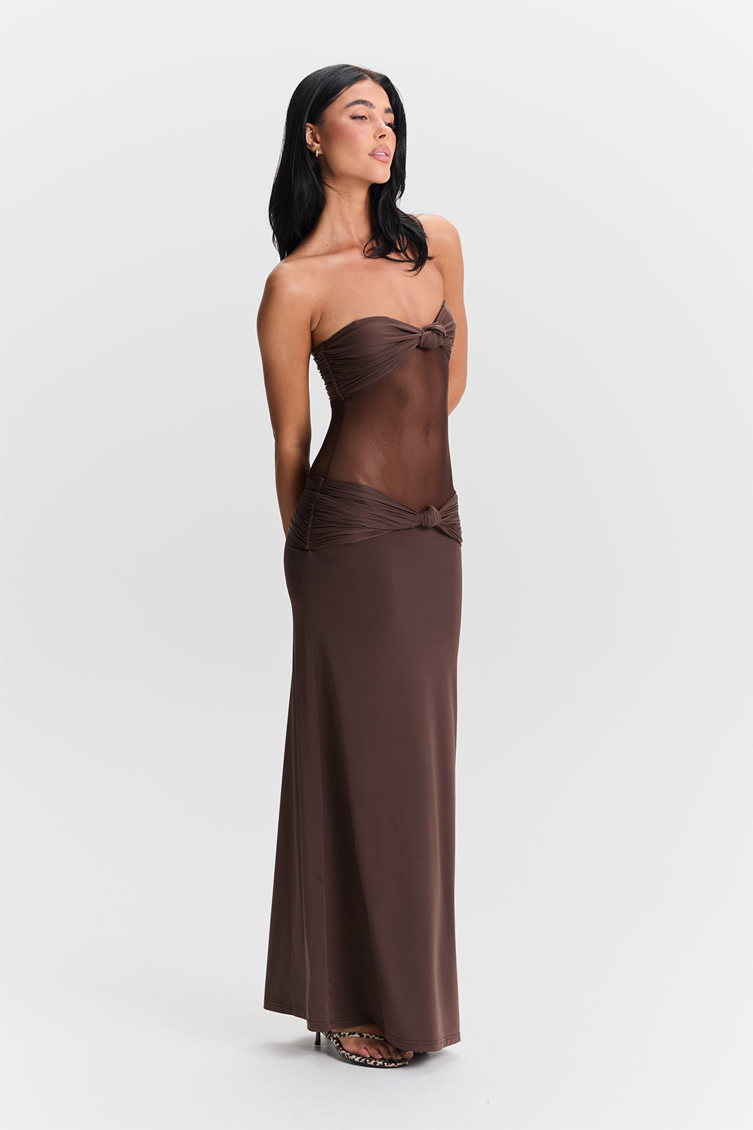 Amaya Sheer Maxi Dress