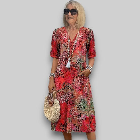 Juliette | V-Neck Summer Dress