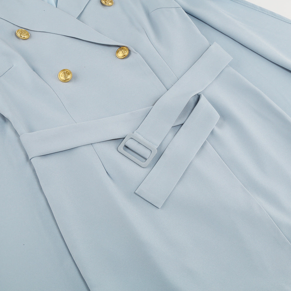 Wren Cape Blazer Dress