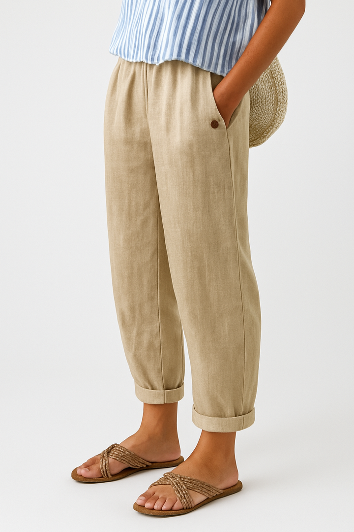 Pauline | Relaxed Straight-Leg Trousers