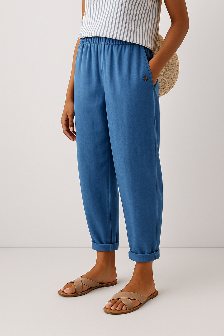 Pauline | Relaxed Straight-Leg Trousers
