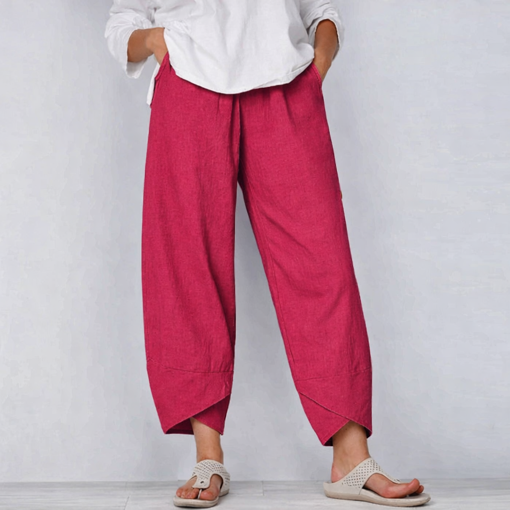 Romane | Lightweight Tapered Summer Trousers