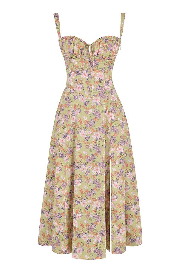 Adeline Corset Midi Dress