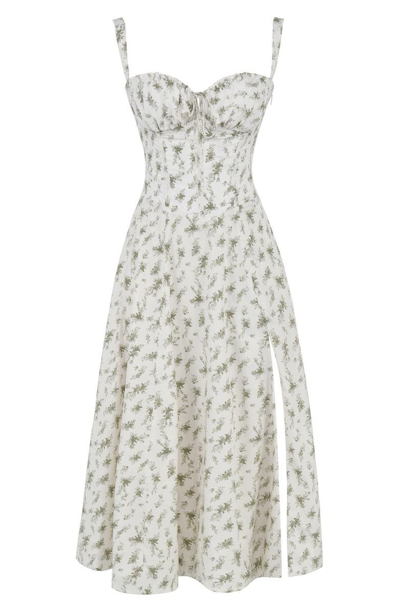 Adeline Corset Midi Dress