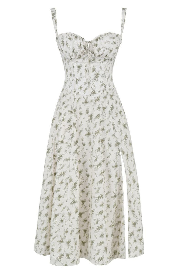 Adeline Corset Midi Dress