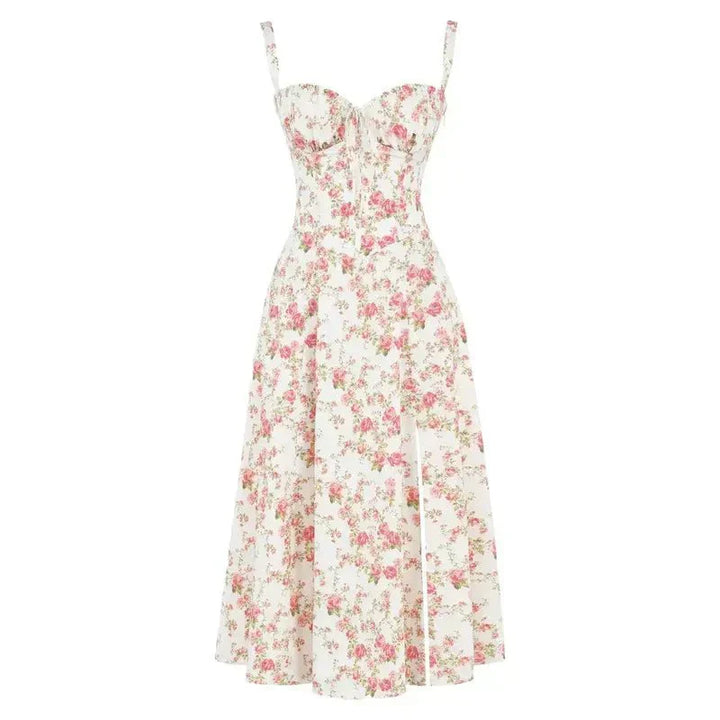 Adeline Corset Midi Dress