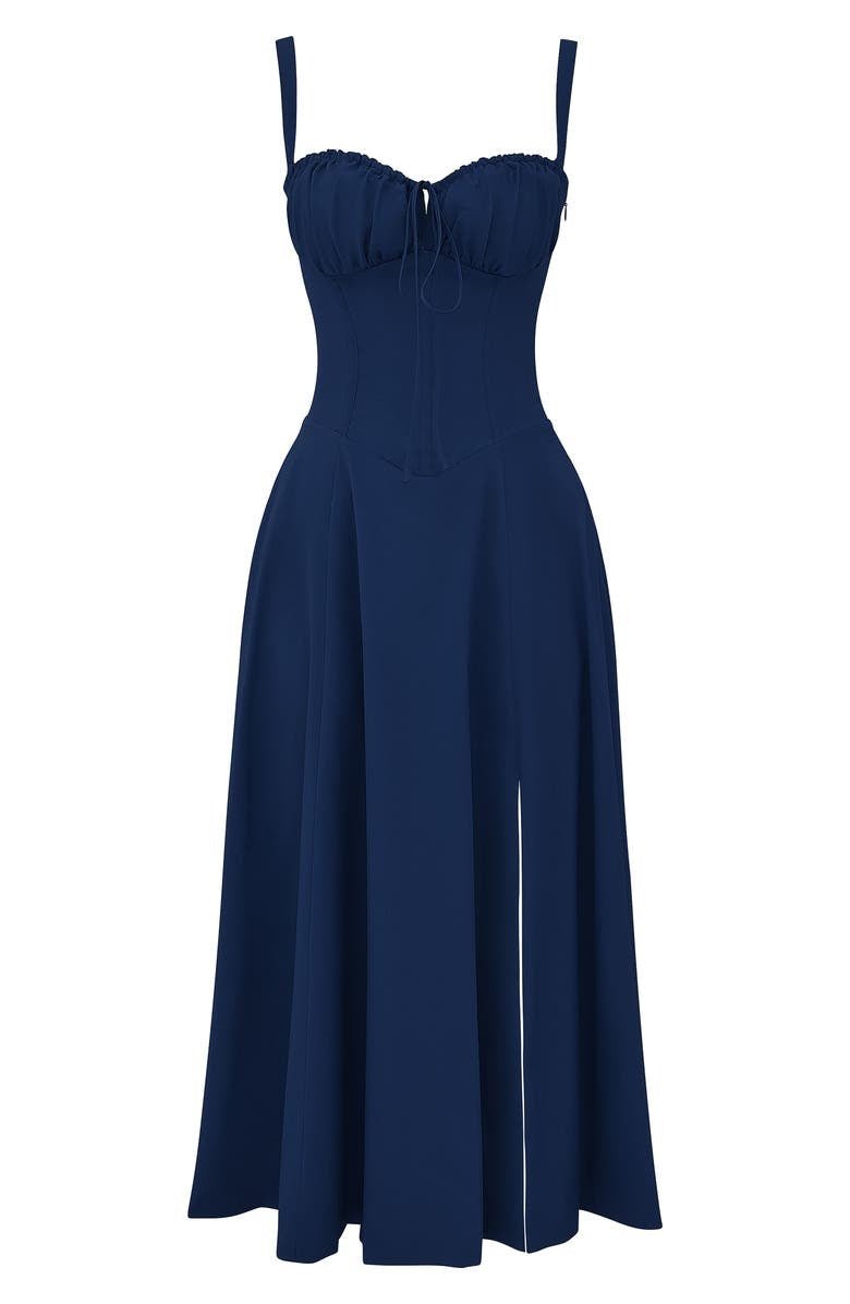 Adeline Corset Midi Dress