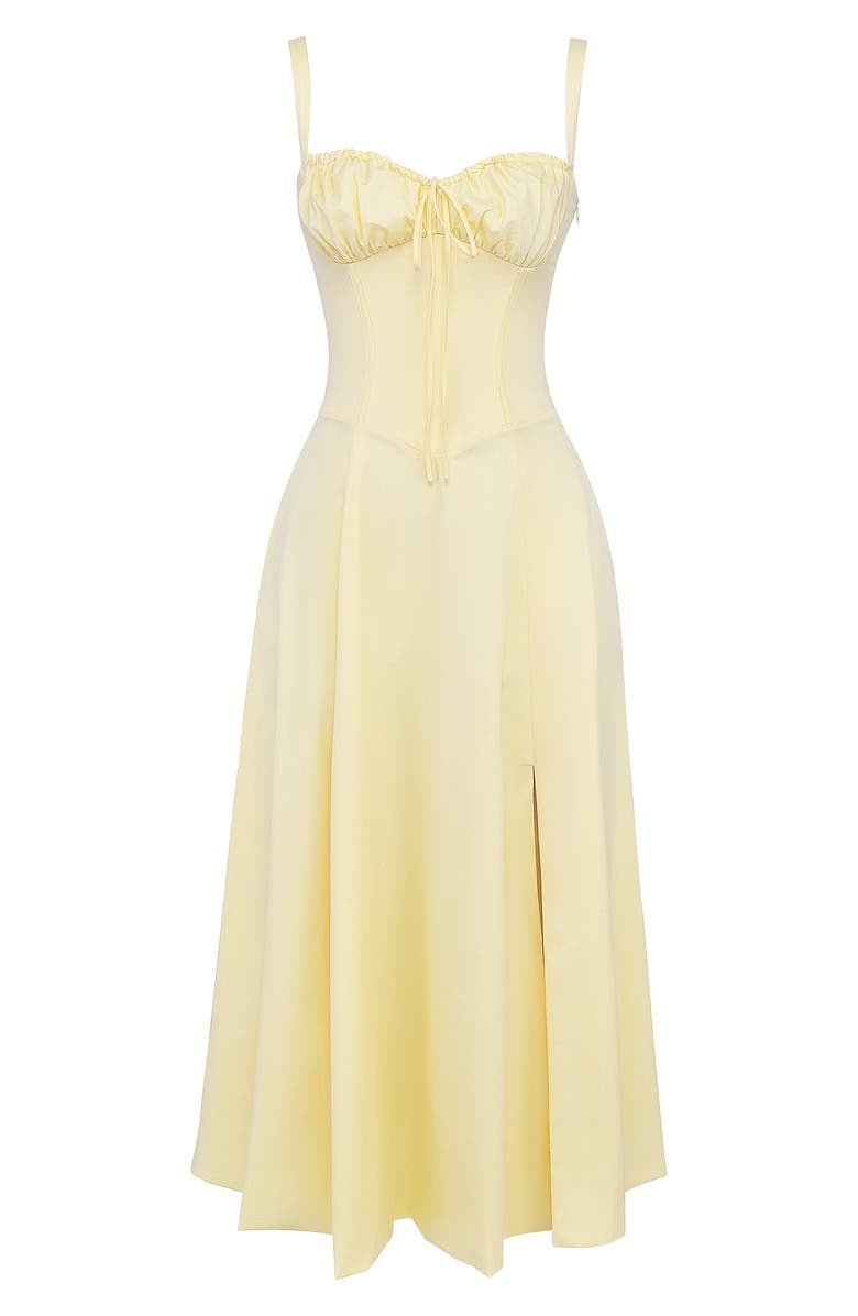 Adeline Corset Midi Dress