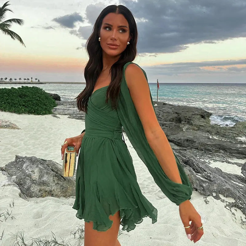 Celeste Flowy Mini Dress