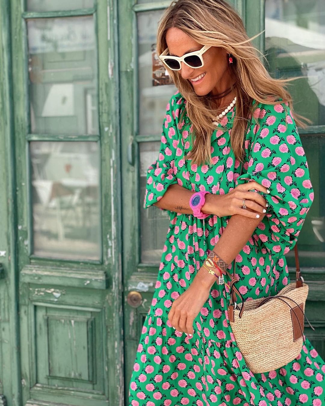 Vera | V-Neck Flowy Spring Dress