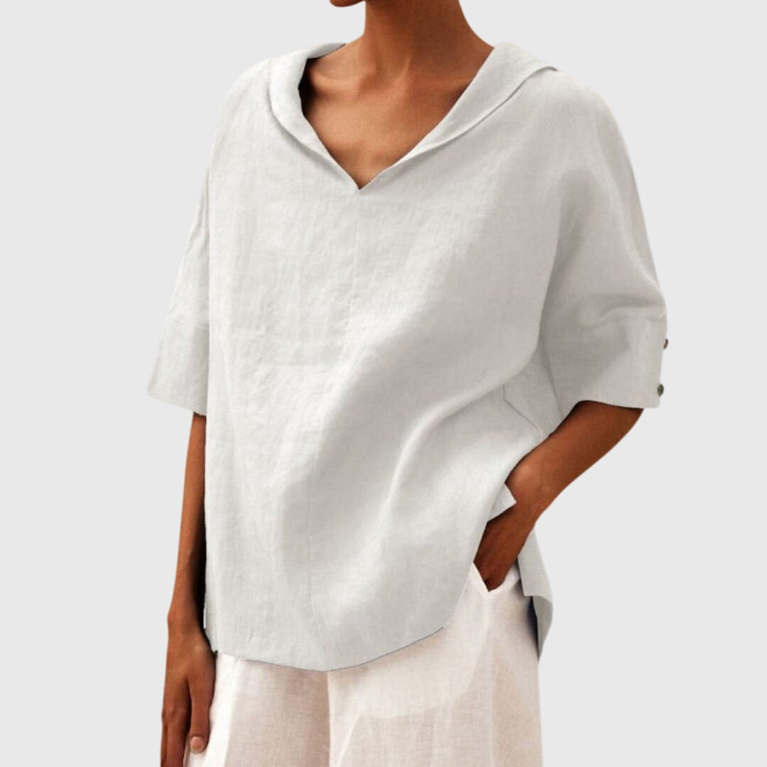 Mia | Chic Casual Loose-Fit Blouse for Women 1