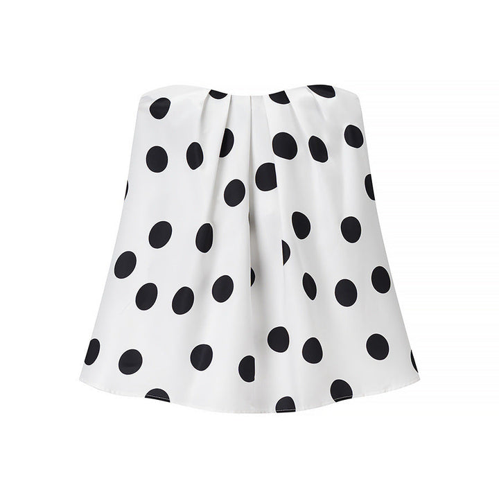 Ophelia | Polka-Dot Wide-Leg Cropped Pants