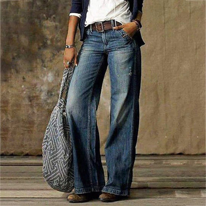 Simone | High-Waist Wide-Leg Jeans