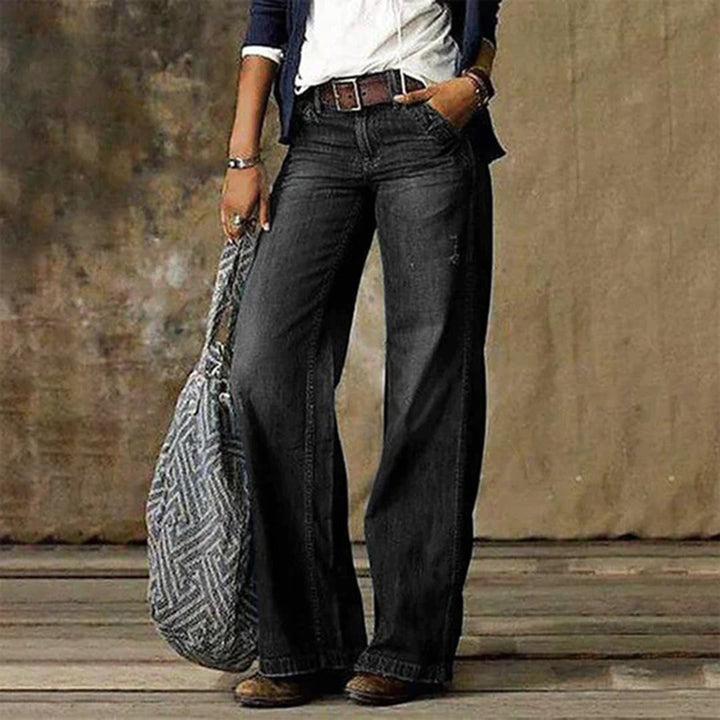 Simone | High-Waist Wide-Leg Jeans