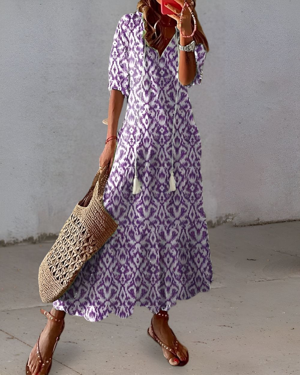 Blythe | Boho Tassel Beach Cover-Up Dress