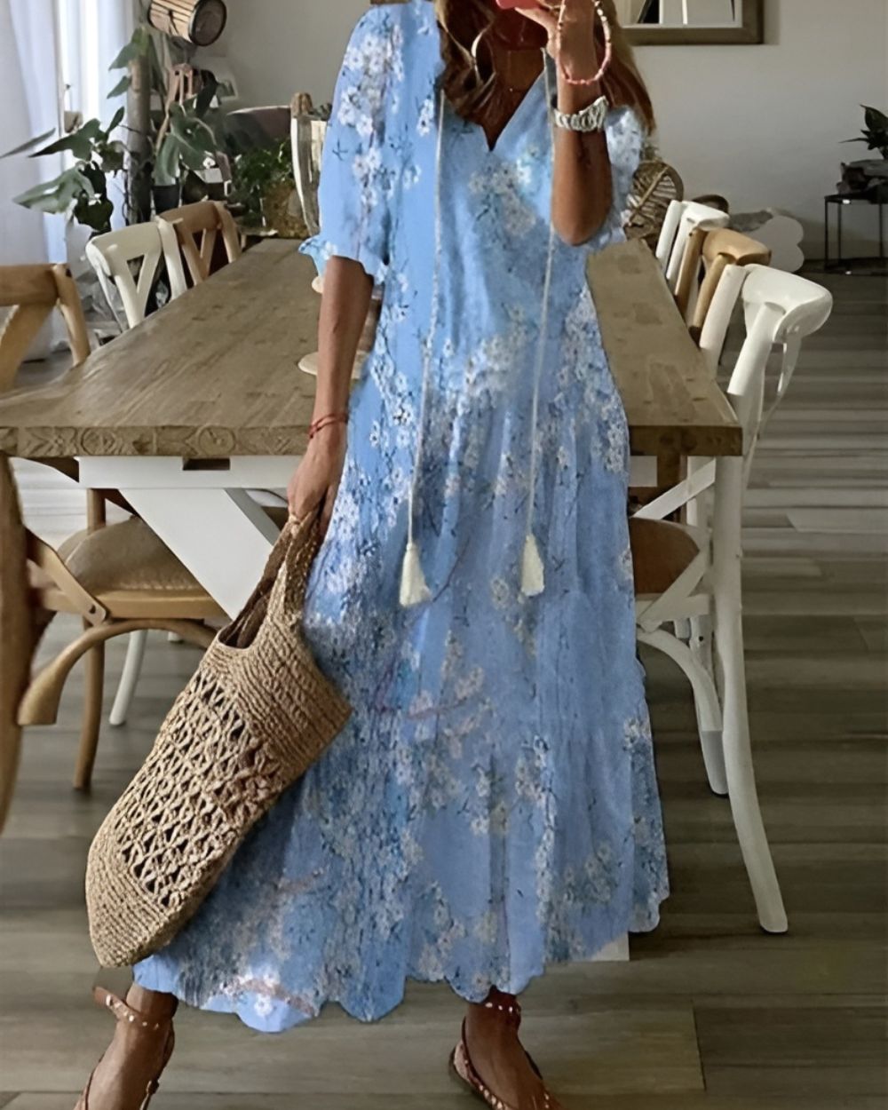Blythe | Boho Tassel Beach Cover-Up Dress