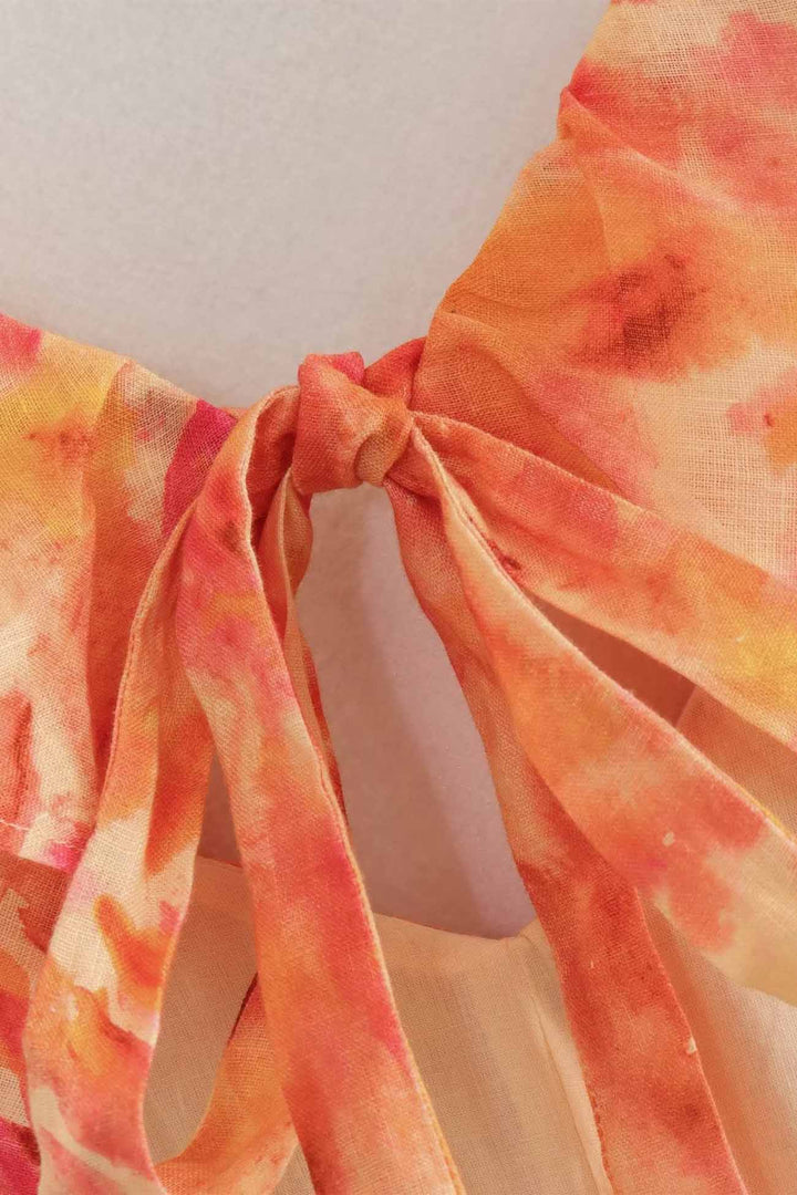 Dahlia Ruffle Maxi Dress
