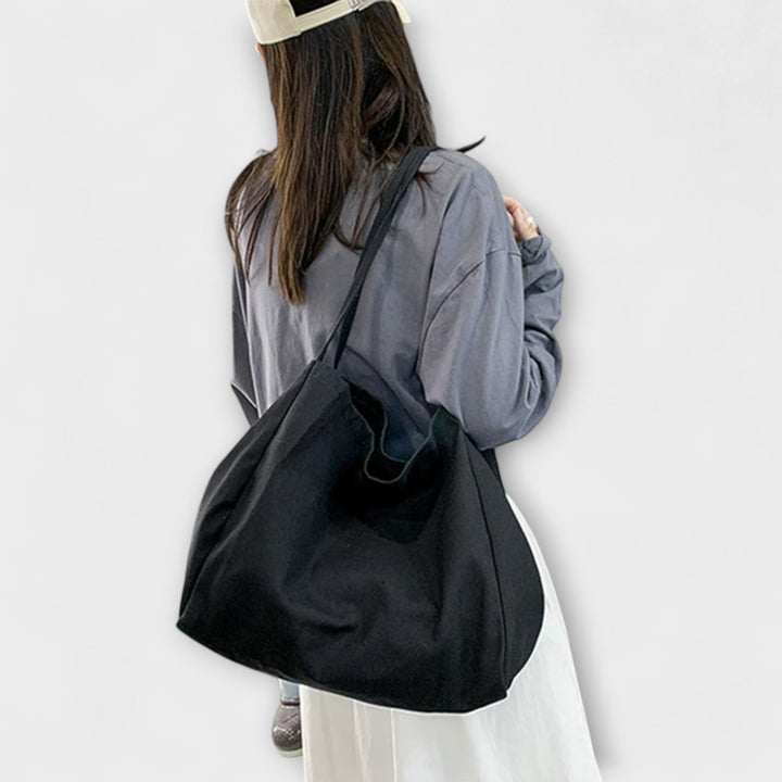 Lena Canvas Shopper Tote