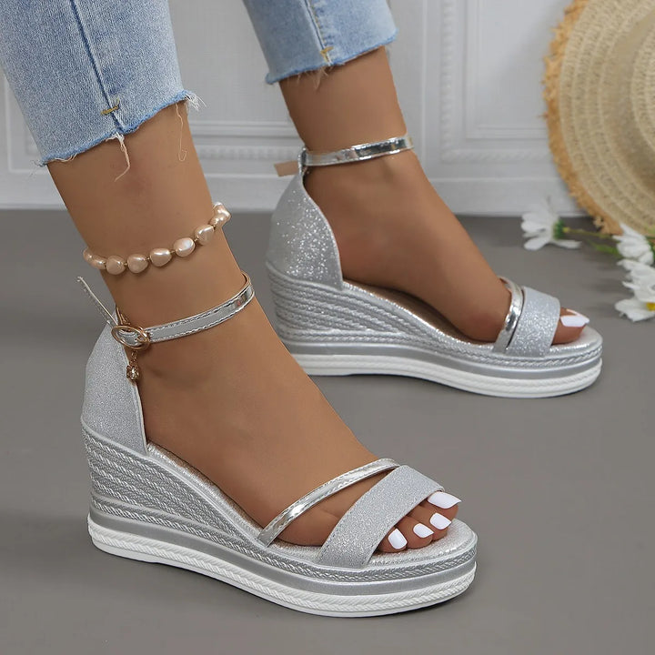 Stephanie Wedge Sandals