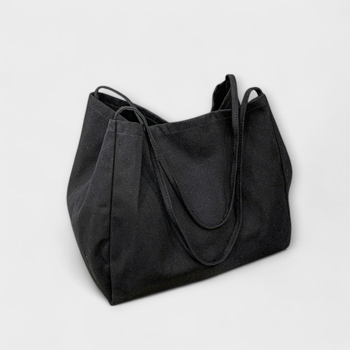Lena Canvas Shopper Tote