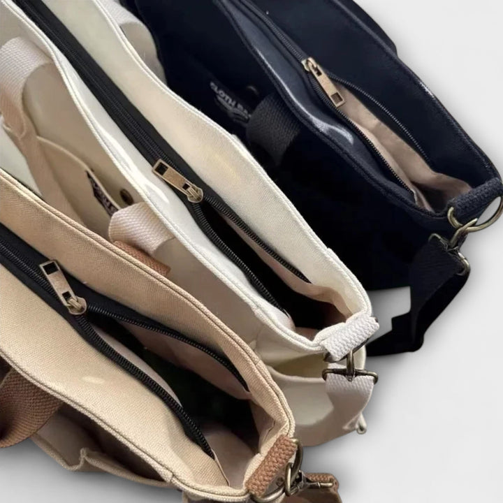 Olivia Canvas Tote Bag
