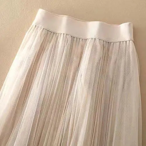 Rosalie | Pleated High-Waist Midi Skirt