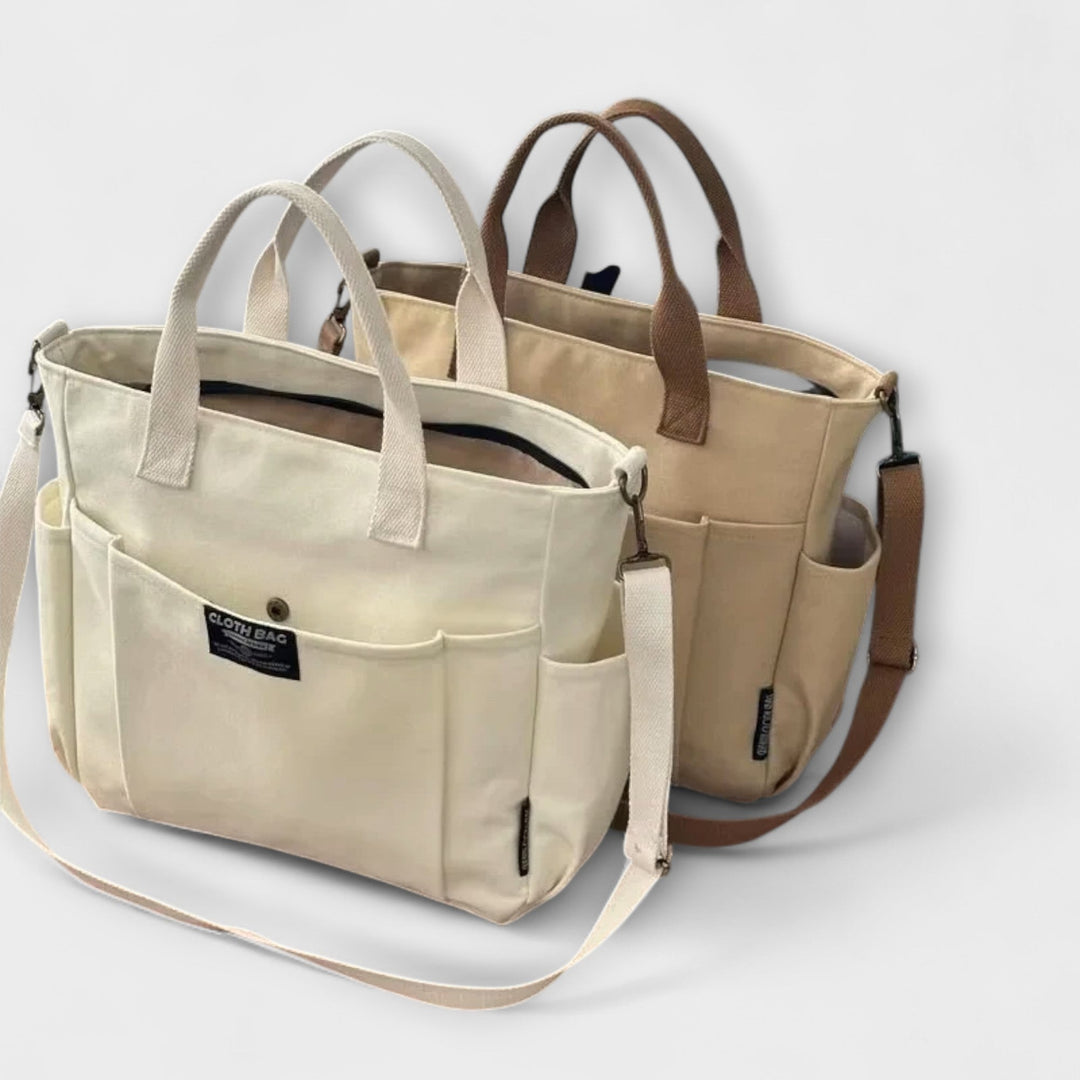 Olivia Canvas Tote Bag