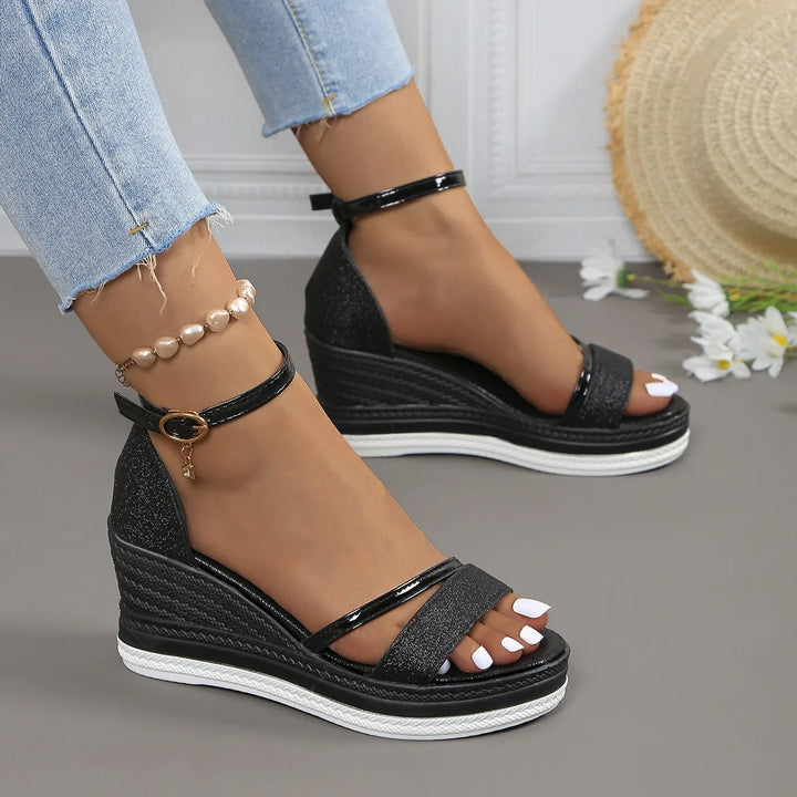 Stephanie Wedge Sandals