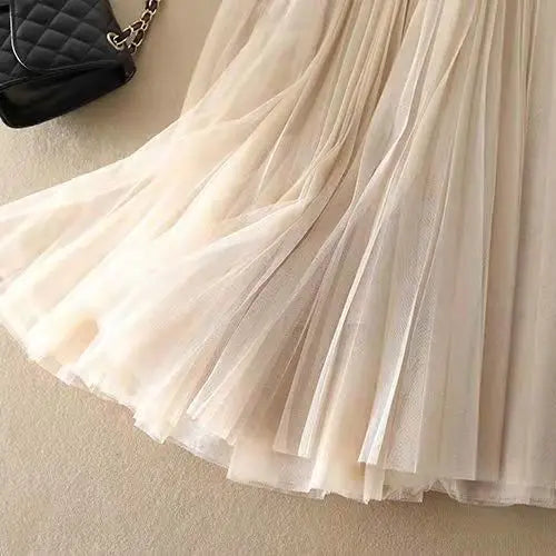 Rosalie | Pleated High-Waist Midi Skirt