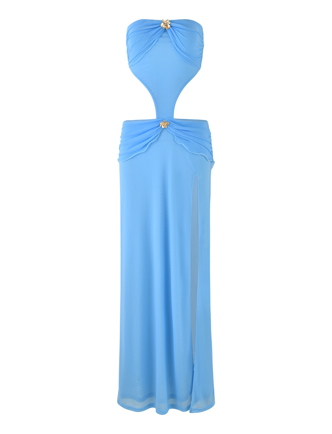 Liana Strapless Cutout Maxi Dress