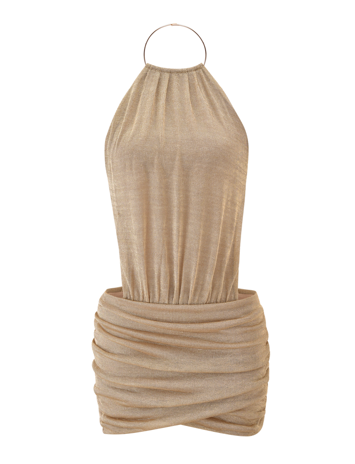 Elena Halter Dress