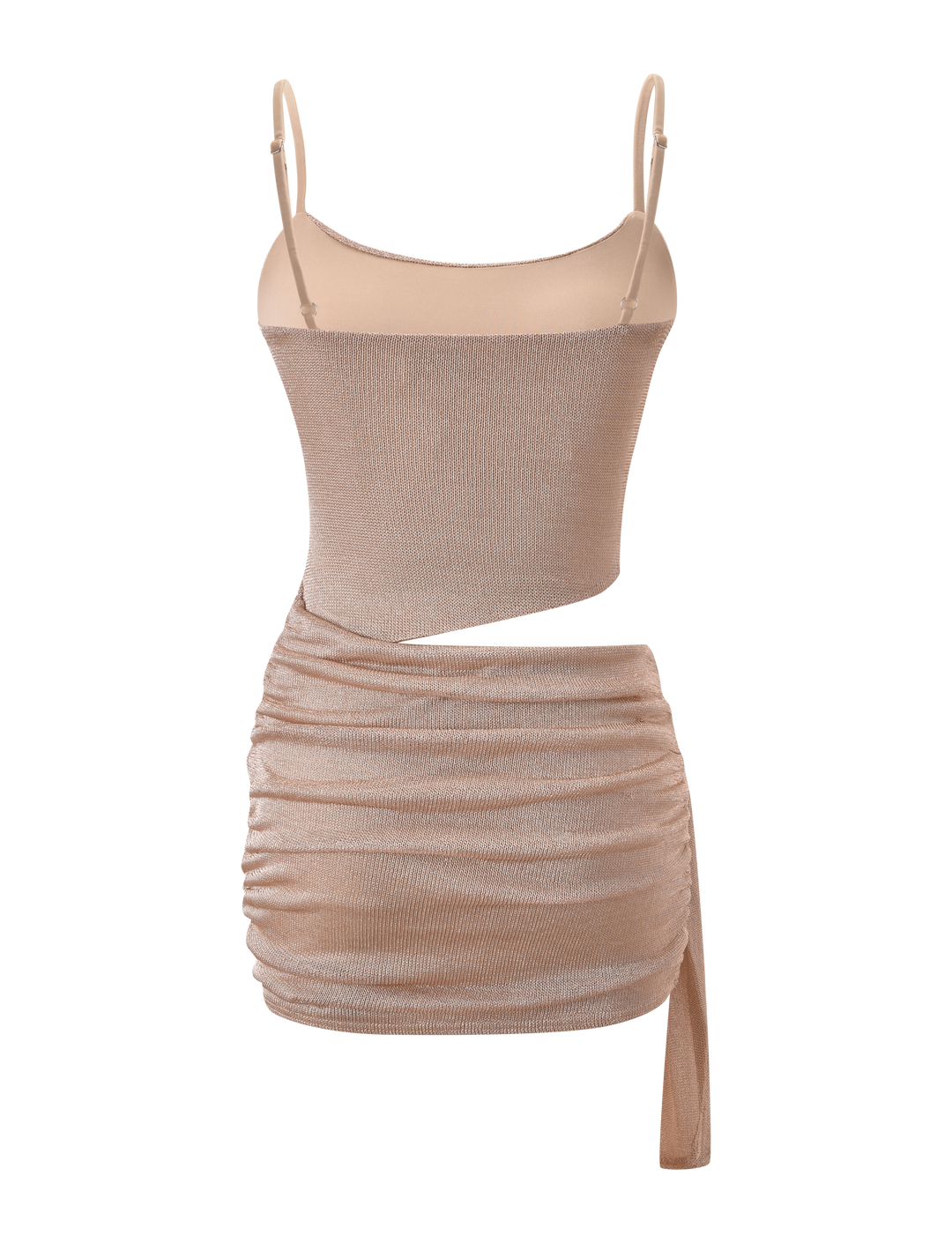 Iris Glitter Cutout Mini Dress