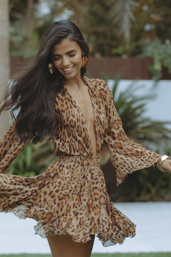 Celeste Flowy Mini Dress