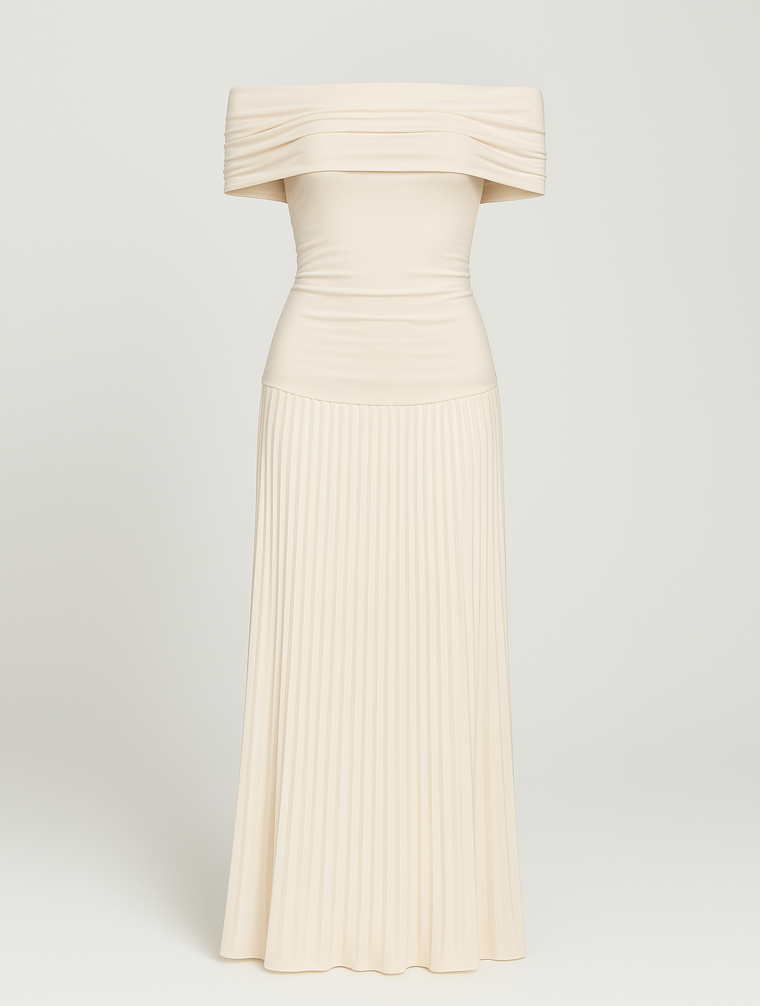 Colette Pleated Maxi Dress