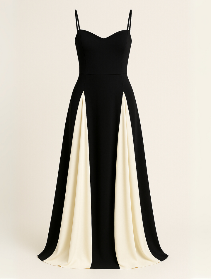 Simone Panel Maxi Dress