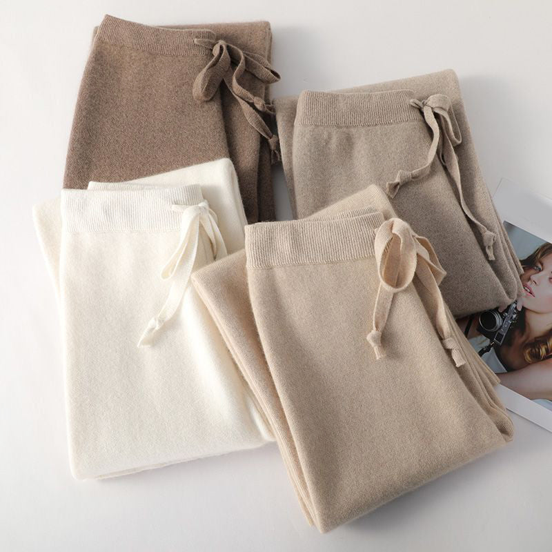 Cordelia | Wide-Leg Knit Lounge Pants