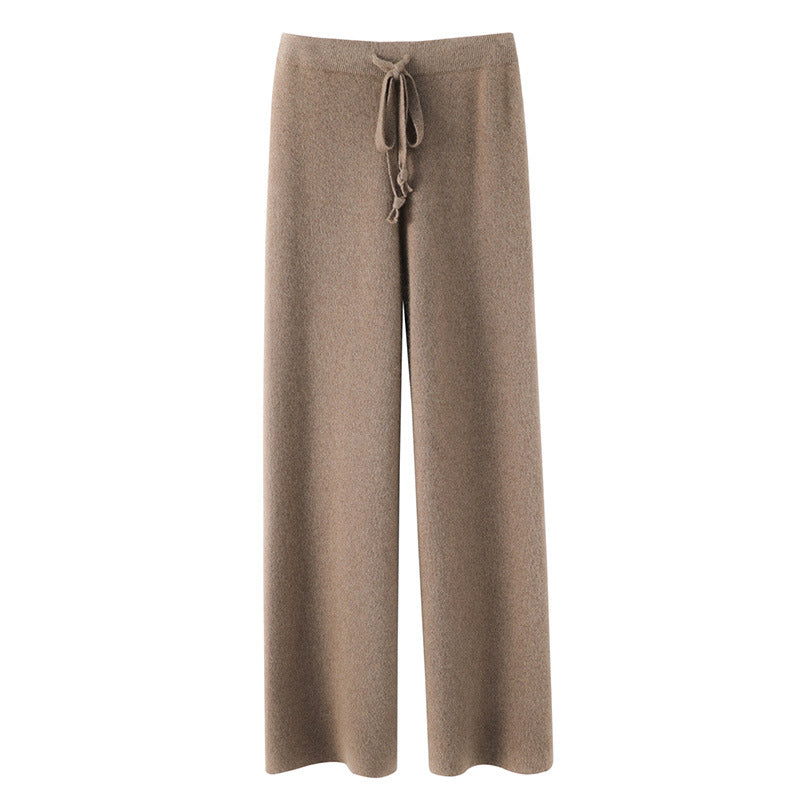 Cordelia | Wide-Leg Knit Lounge Pants