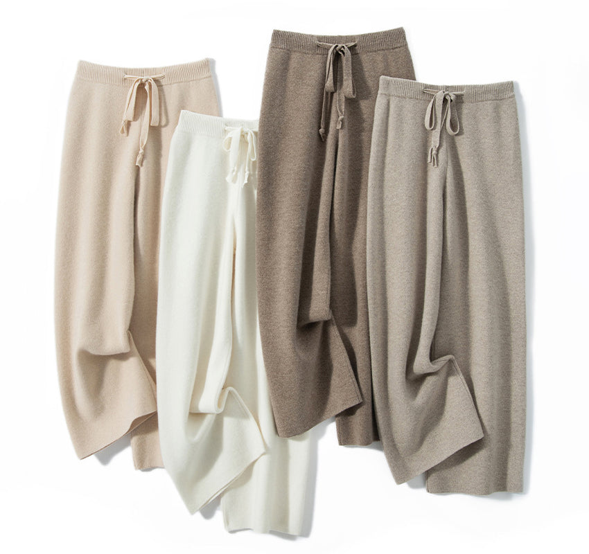Cordelia | Wide-Leg Knit Lounge Pants