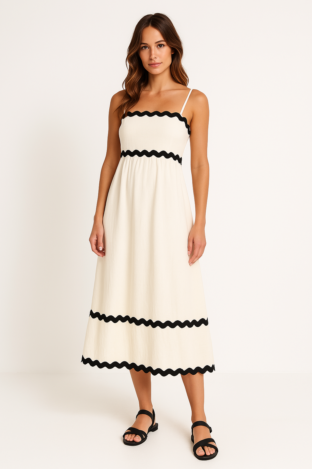 Rosalie A Line Maxi Dress