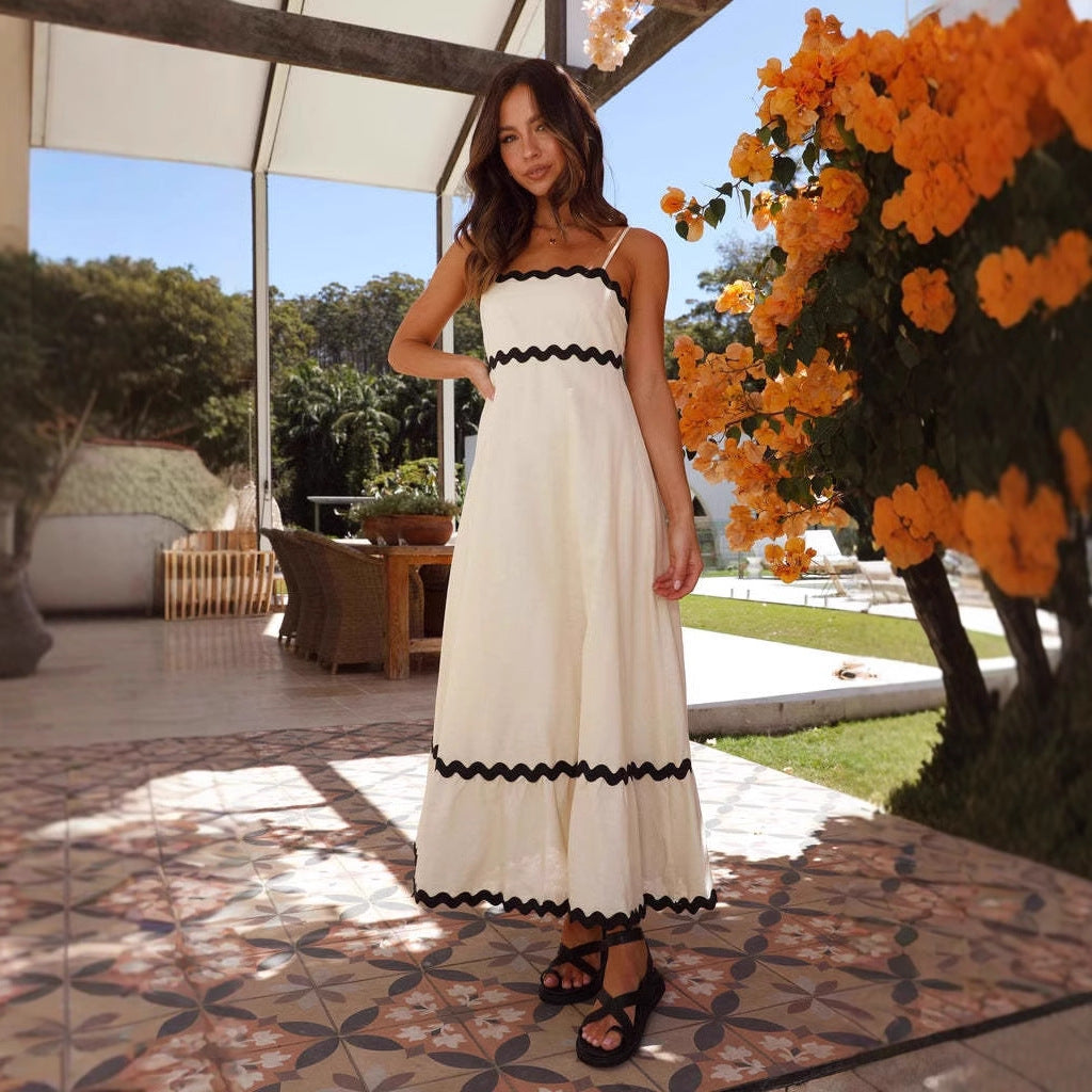 Rosalie A Line Maxi Dress