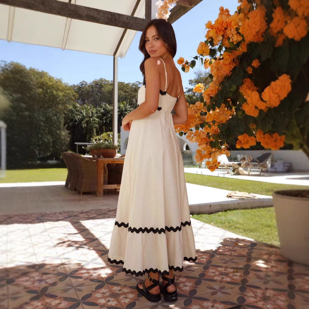 Rosalie A Line Maxi Dress