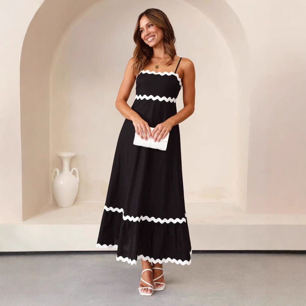 Rosalie A Line Maxi Dress