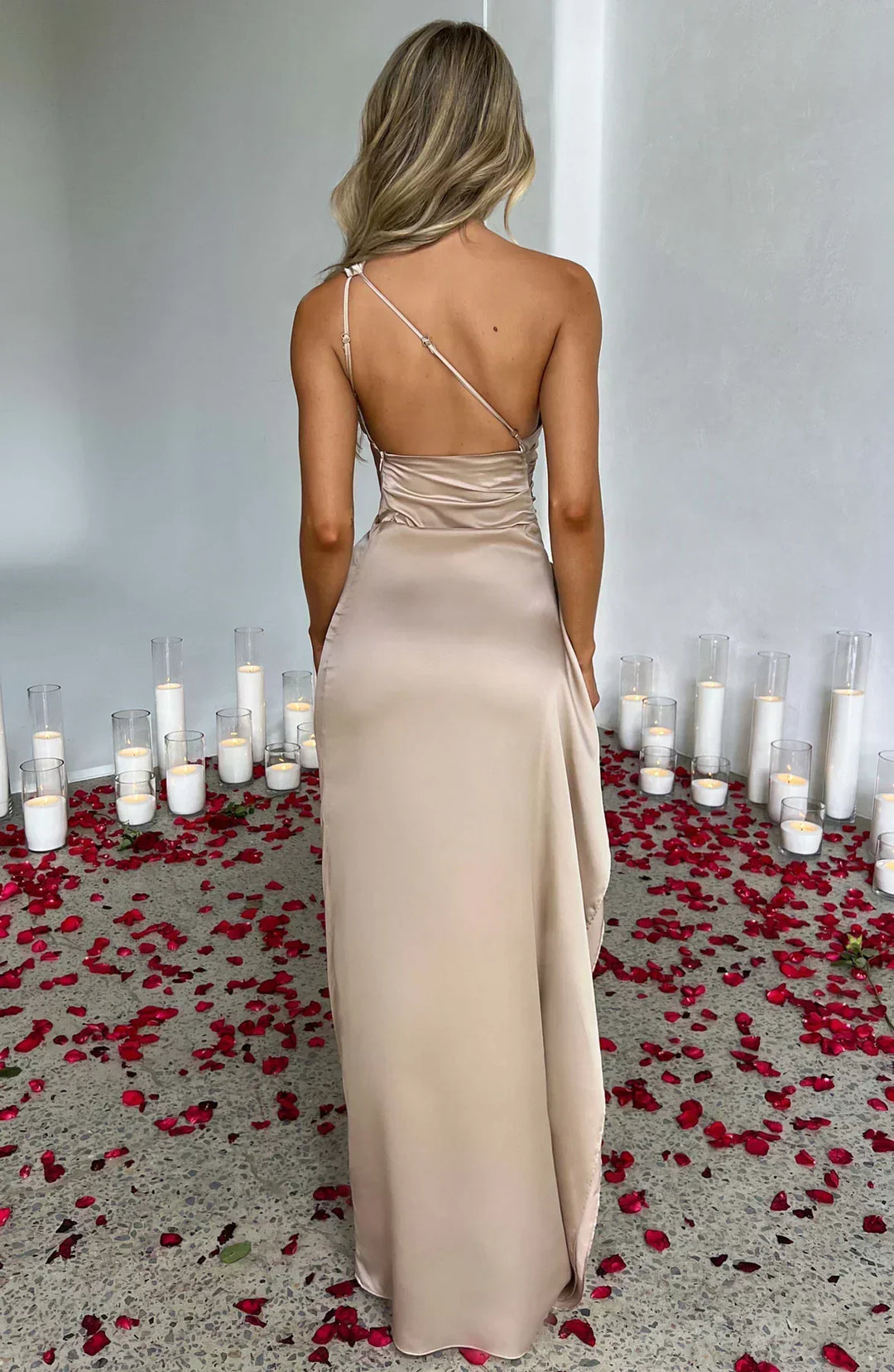 Amara Asymmetric Maxi Dress