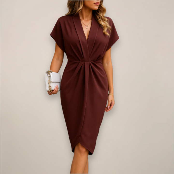 Zia Wrap Midi Dress